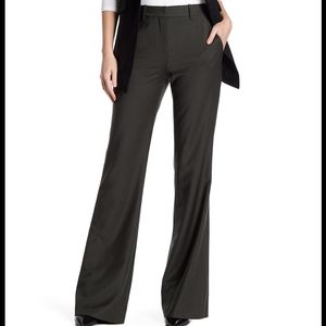 THEORY JOTSNA continuous wool blend dress pant